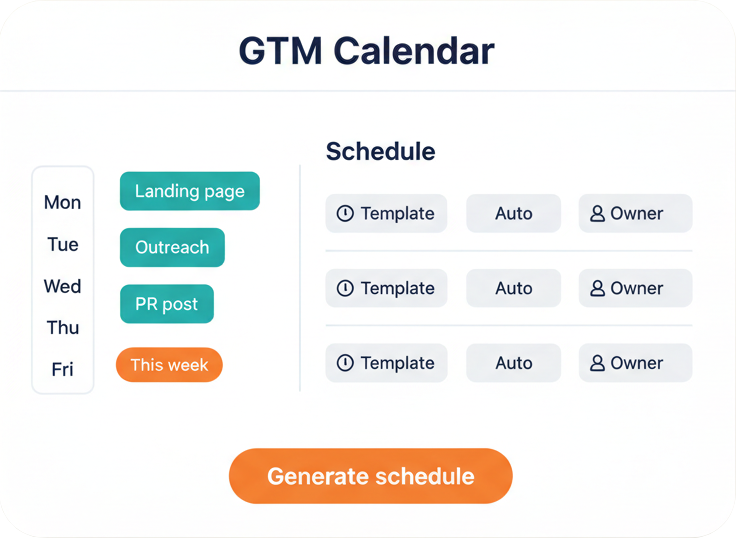GTM mockup